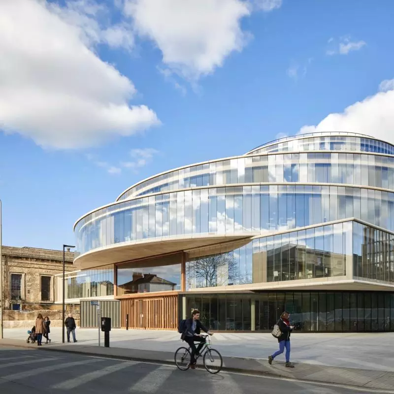View of the Blavatnik School of Government